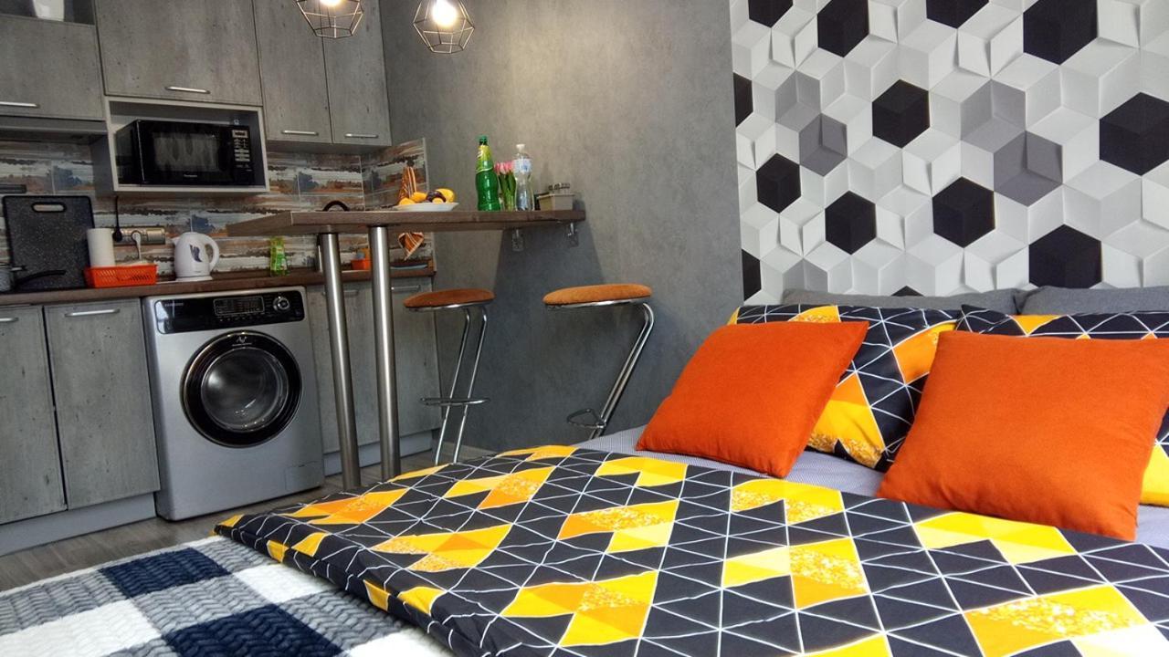 Loft Studio Apartment In The Gated Residential Complex Comfort Town Кт-05 Kiew Exterior foto