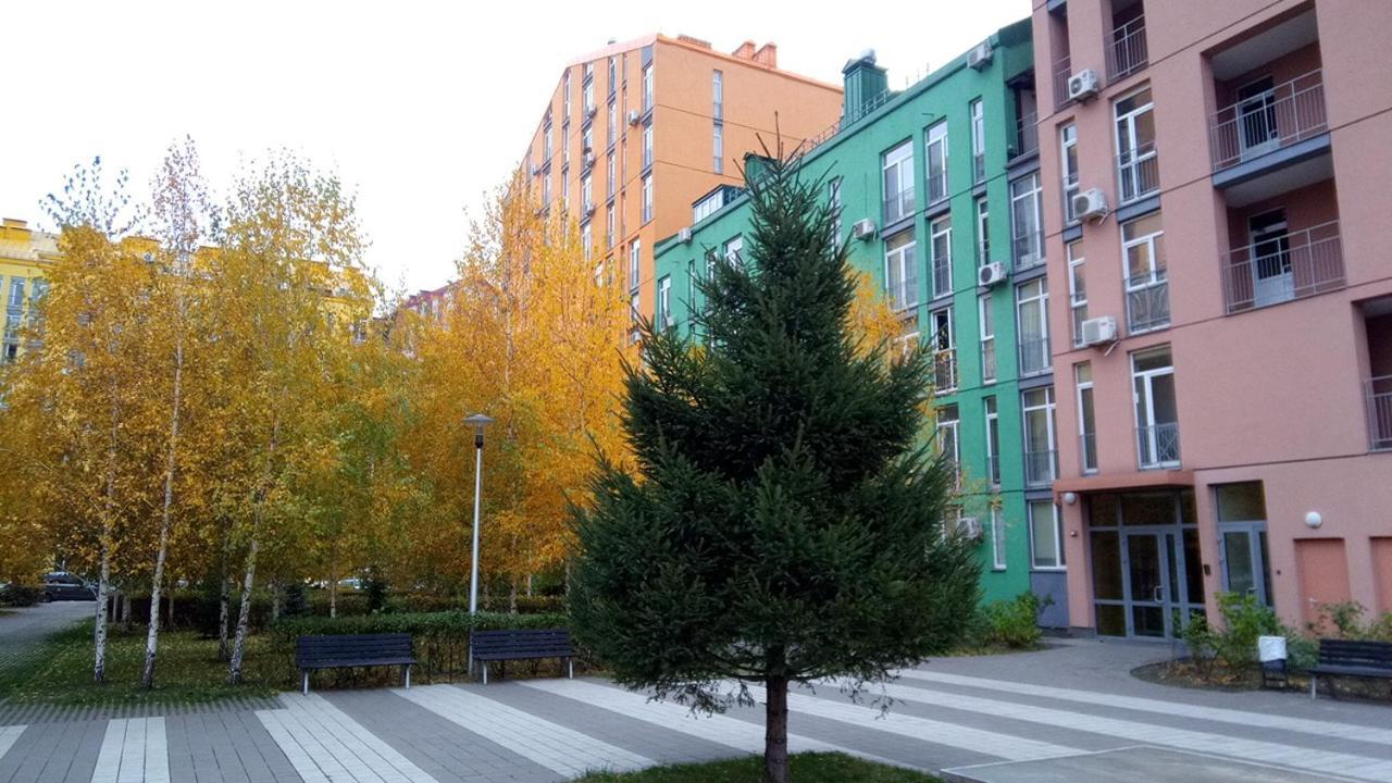 Loft Studio Apartment In The Gated Residential Complex Comfort Town Кт-05 Kiew Exterior foto